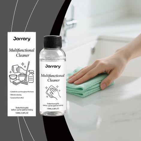 Jarrary Mehrzweckreiniger – Entfernt Küchenfett, Badezimmerflecken und dient als Poliermittel – 100 ml -- BIEMMEDUE (1/5)