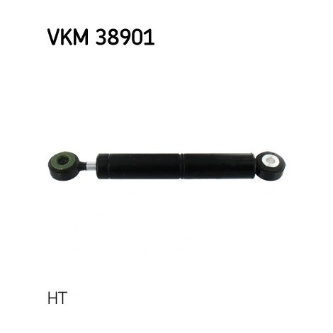 Tendeur de courroie, courroie trapézoïdale à nervures SKF VKM 38901