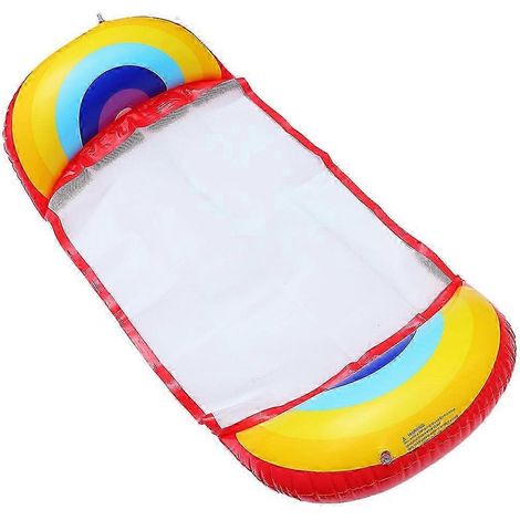 Lot de 4 tapis de bain gonflables avec dossier flottant, compatibles avec la détente dans la piscine. (1/5)