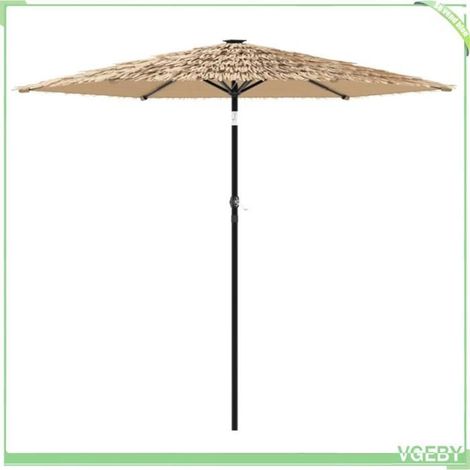 Parasol de jardin - FAFEICY - 4005120 - LED intégrées - Mât acier - 268x268 cm (carré) (1/5)