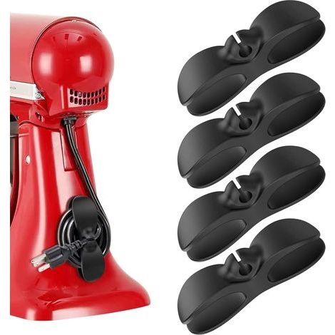 Kabelorganizer, 4er-Pack Kabelorganizer für Elektrogeräte, Kabelhalter für Haushaltsgeräte, Mixer, Kaffeemaschine (1/5)