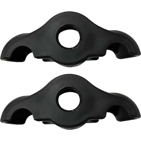 Coussinets de pieds d'entraînement pour cyclisme, amortissants, pour vélo d'intérieur, adaptateurs à bascule pour home trainer connecté, A (1/5)