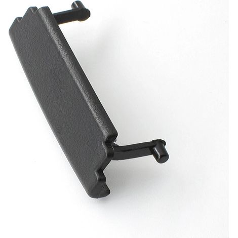 Couvre-console centrale pour Audi A3/S3 8P (2003-2012), noir, avec loquet et clip de fixation, 1 pièce