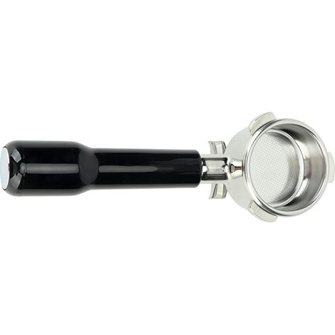 Porte-filtre à café 54 mm, double flux, pour machine à café Breville 870 880 C2, en plastique noir. (1/5)