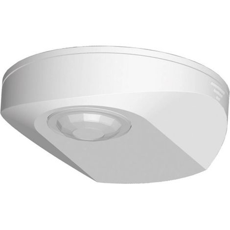 Grothe 94500 Da parete Rilevatore di movimento ad infrarossi passivo PIR 360 ° Relè Bianco IP40 (1/2)
