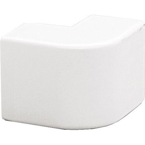 Set di 4 angolari esterni bianchi per modanatura, H. 2,3 x P.1,1 cm TEHALIT