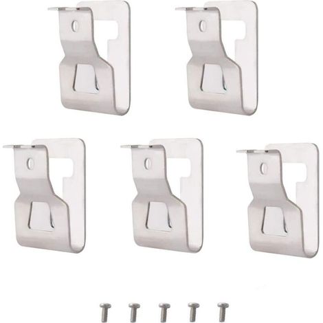 Clip Ceinture pour Perceuse/Visseuse DeWalt - Compatible Modèles DCD980, DCD985, DCD780 - Lot de 5 Crochets de Port (1/3)
