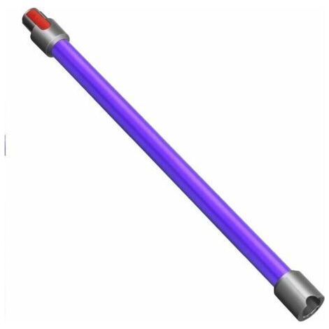 Accessoire pour aspirateur, tube d'extension de rechange pour aspirateurs sans fil Dyson V11 V15 V10 V7 V8, tube d'extension en aluminium, perche extensible (violet) (1/5)