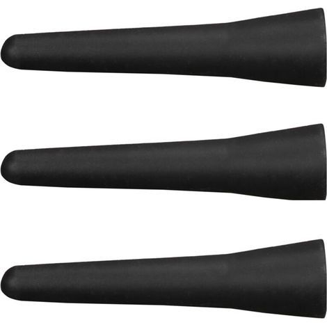 Convient pour 3 antennes de voiture universelles, petite antenne de voiture courte de 6,5 cm (2,5 pouces), accessoire de radio de voiture, entrée FM/AM M5 M6, noir. (1/4)
