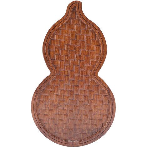 Kürbisförmiges Teetablett, kleines Serviertablett für den Teetisch, multifunktional für Zuhause und Büro, 30 x 17,6 cm