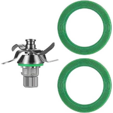 2-teilige Dichtungsringe für TM5/TM6-Klingen, Silikondichtungen für Vorwerk Thermomix TM5- und TM6-Mixerklingen (1/4)