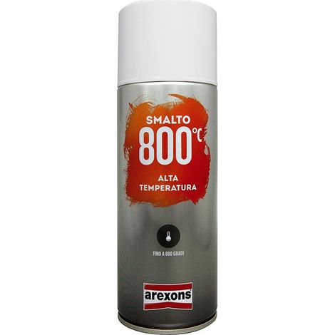 Arexons VERNICE SPRAY ML.400 SMALTO 800 °C ALTA TEMPERATURA Alluminio Arexons 6 PZ
