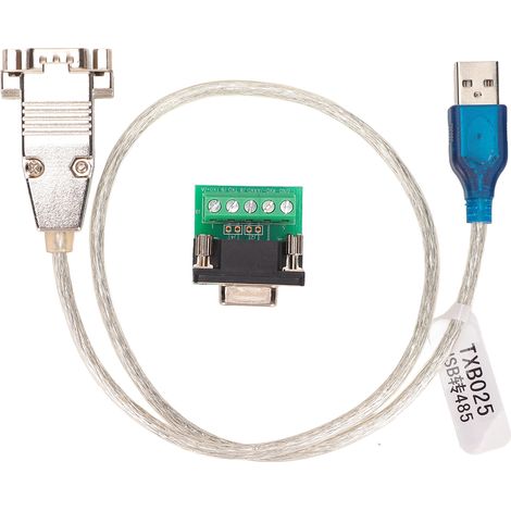 1 Câble Convertisseur USB vers RS485/RS422,Port Série,Distance 1200m,Boîtier Métal,Usage Industriel (1/5)