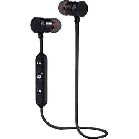 Trade Shop - Auriculares Bluetooth 4.1 Llamada Deportiva Inalámbrica Compatible Con Música Inteligente -
