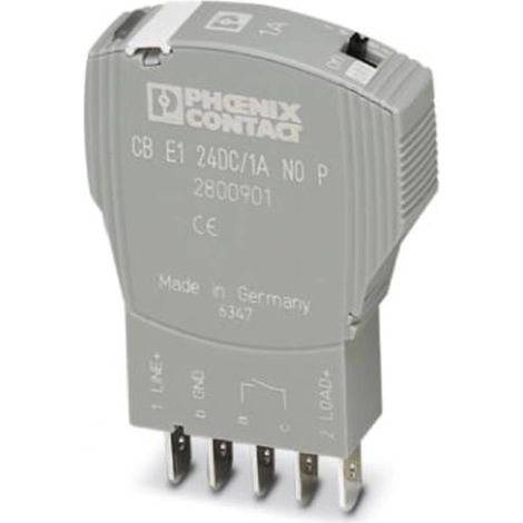 [NEUWERTIG] Phoenix Contact 2800904 Cb E1 24 Dc/4 A No P Schutzschalter 240 V/Ac 4 A Schalter (1/2)