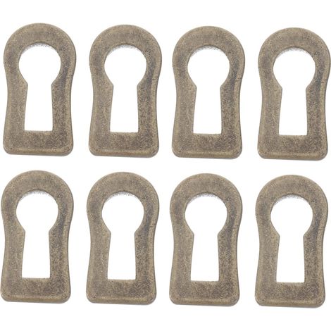 Lot de 50 cache-serrures antiques pour portes, commodes et (1/5)