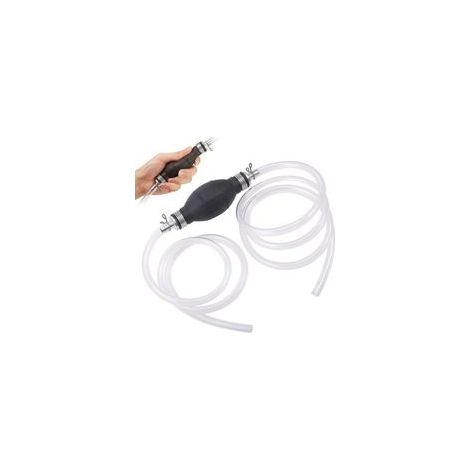 Pompe Essence Manuelle de Siphon, Pompe Manuelle de Transfert de Diesel pour l\'eau de Gasoil Parfaite pour SUV, MPV, Tondeuse Gazon, Aquariums (1/5)