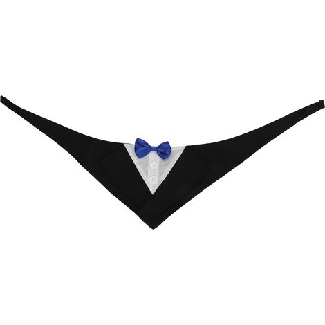 Ensemble Chemise Et Bandana Pour Chien - Polyester Souple - Pour Mariage Et Fête - Taille Moyenne Et Grande (1/5)