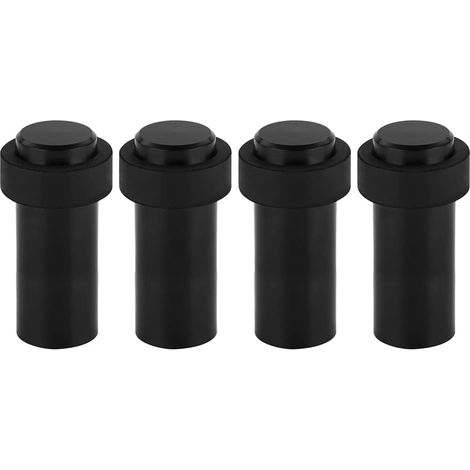 Butoir de Porte de Sol en Acier Inoxydable 8cm Arrêt de Porte Butée de porte Bloque Porte (Lot de 4)