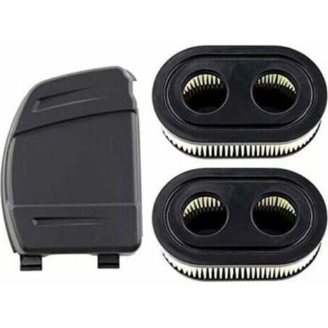 Ensemble de 2 Filtres à Air avec Couvercle de Filtre à Air pour Moteurs Briggs & Stratton 550E, 575EX, 575IS, 625EXI, 650EXI, 675EXI, 675IS, Remplace les Pièces 594106, 798339, 798452, 593260.-..D (1/4)