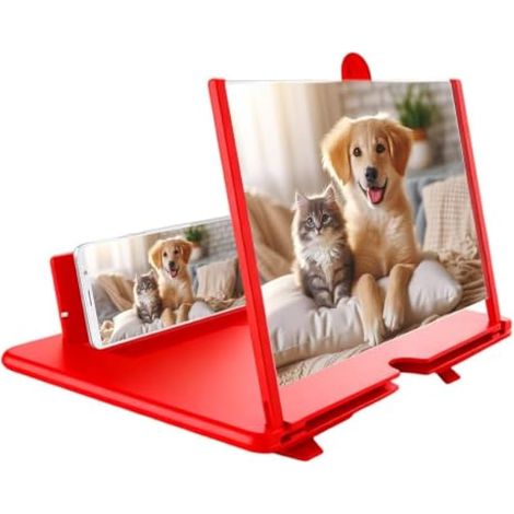 Agrandisseur D'écran De Téléphone 3D HD, Écran De Projecteur De Téléphone P (1/5)