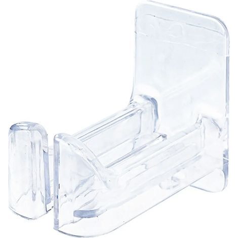 2. Transparente Klebehaken, Wandhaken, die ohne Bohren angebracht werden können.