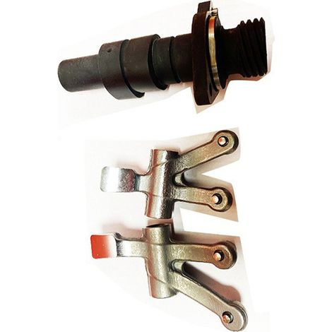 Suzuki GS250 motorcycle engine parts: camshaft and rocker arms (1/4)