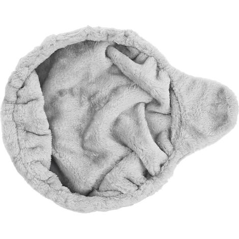 Hamac multifonctionnel pour chat, arbre à chat à monter soi-même, 40,5 x 32 x 2,5 cm, gris clair, confortable, 1 pièce (1/5)