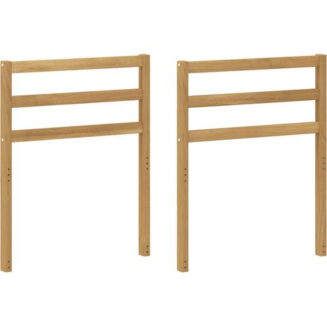 Módulo de apoyabrazos 2 pcs Blanco 59 x 4 x 73 cm vidaXL (1/5)