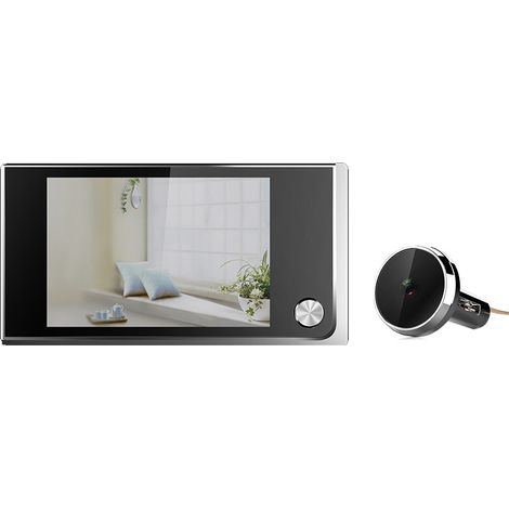 Camera Judas de Porte Surveillance - Judas Numérique 3.5 Pouces Écran LCD 2MP 120° (1/5)