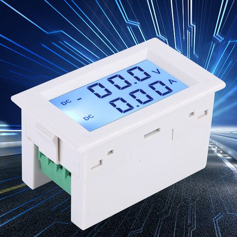 D85-3050 Digitales DC-Voltmeter, Amperemeter, Volt-Amperemeter, DC0-199,9 V, DC0-10,00 A (1/5)
