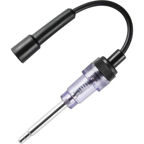 Testeur d'allumage de Moteur Testeur de Bougie d'allumage de Voiture Bougie d'allumage en Ligne Allumage en Ligne Convient aux Moteurs internes et externes des tondeuses à Gazon de Voiture (1/5)