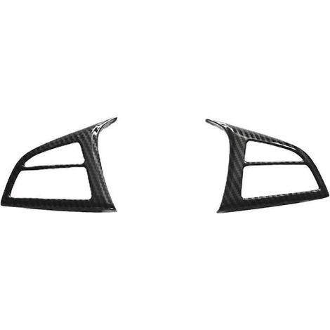 Left and right side wheel trims, adjustment knobs, trim, carbon fiber look for TANG-AquaForge (1/4)