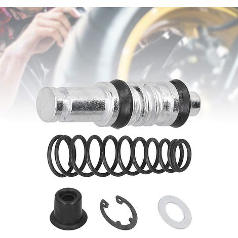 Réparation de Pompe de Frein D'embrayage, 12.7mm Kit Maître-Cylindre Moto Alliage d'aluminium Moto Embrayage Pompe de Frein avec Piston Plongeur Entretoises Ressort pour Moto Scooter Tout Terrain (1/5)