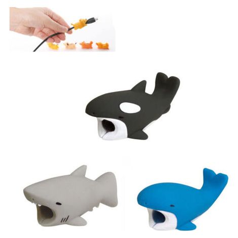 (E)3 Pièce Protecteurs de Câbles pour Animaux, Protecteur de Câble Animal, pour la Protection Contre la Rupture du Câble de Chargement USB, Compatible avec Iphone, Android (1/5)