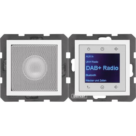 Berker S.1/B.X RADIO DAB+/BT PW GLÄN / BERKER 30808989 RADIO SET 30808989