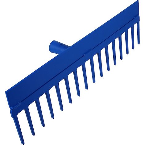Râteau à gazon acier 32 dents 52.5 cm sans manche - REVEX