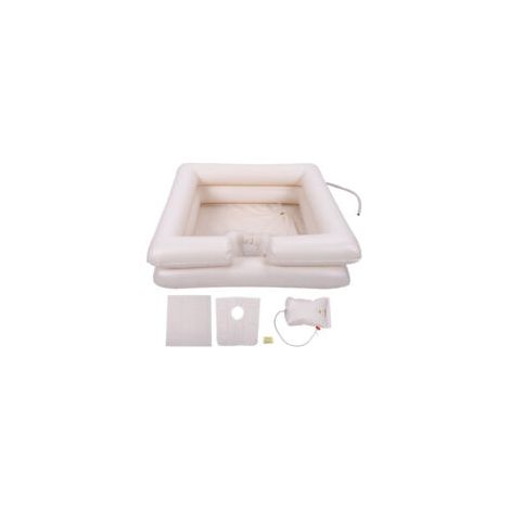 Kit gonflable portatif de bassin de shampooing de PVC pour le bassin de lavage de cheveux enceinte handicapé gé (1/5)