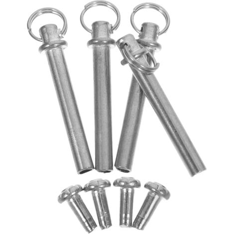 Kit de Réparation de Ventilateurs Pliants en Métal Argenté Rivets et Anneaux pour Éventails en Tissu Faits Main, pour Diy, 4 Sets Pratiques et Élégants (1/5)