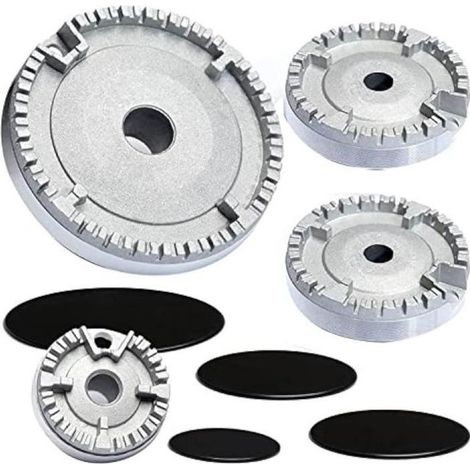 Cap of Burner to Gas - Universal - White - 4cm x 2cm (1/4)
