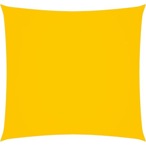 Telo parasole a vela in tessuto oxford quadrato 2 x 2 m giallo 020009468