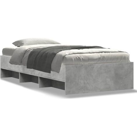 Maison Exclusive - Estructura de cama madera de ingeniería gris S