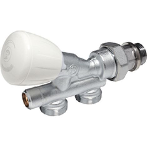 GIACOMINI - R437N VALVOLA MICROMETRICA TERMOSTABILIZZABILE COMPATTA CON ATTACCO PER ADATTATORE 1/2" X 16 R437NX031 (1/2)