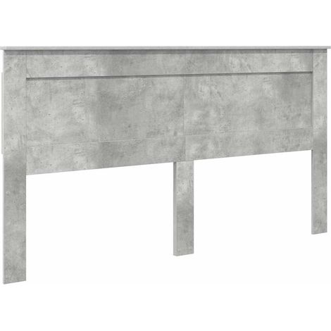 Tête de lit,Décoration murale Gris béton 180 cm Bois d'ingénierie CFW604858 (1/5)