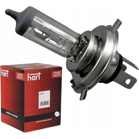 Bombilla halógena Hart H4 12V 60/55W hart 517 078 (1/5)