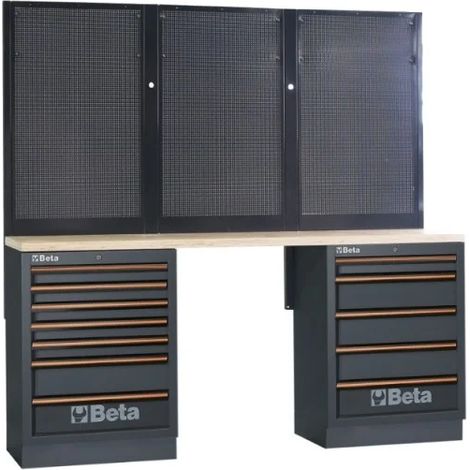 Beta C45PRO 2.0 BPW-2,0 Combinazione arredo officina modulare (1/3)