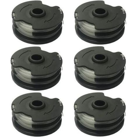 PA Bobines de fil nylon pour débroussailleuse Parkside PRTA 20-Li A1/B2/C3 Lot de 6 Épaisseur 1,4 mm Longueur 2 x 5 m (1/5)
