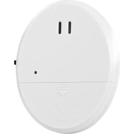 Ultradünner Fensteralarm, 100-dB-Sirene mit Vibrationssensor, modernes Einbruchschutzdesign. (1/5)