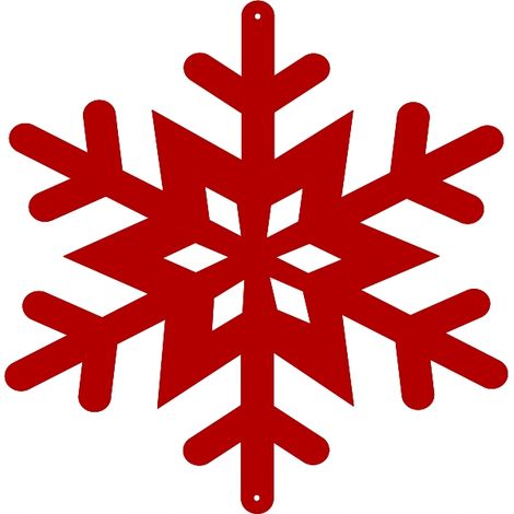 Schneeflockenanhänger, kleine Schneeflocke, durchbrochene Verzierung, Weihnachten, Winter