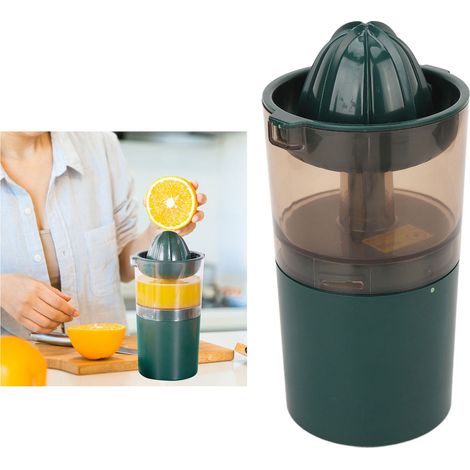 Mini exprimidor de cítricos, mayor rendimiento de zumo, 30 % más de zumo, 3,7 V CC, ABS, 300 ml (1/5)